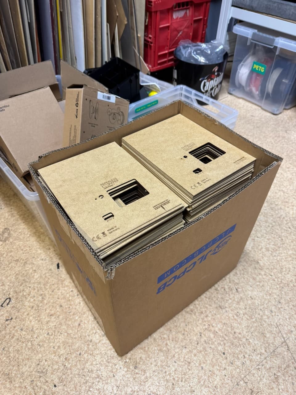 Laser-cut backplanes
