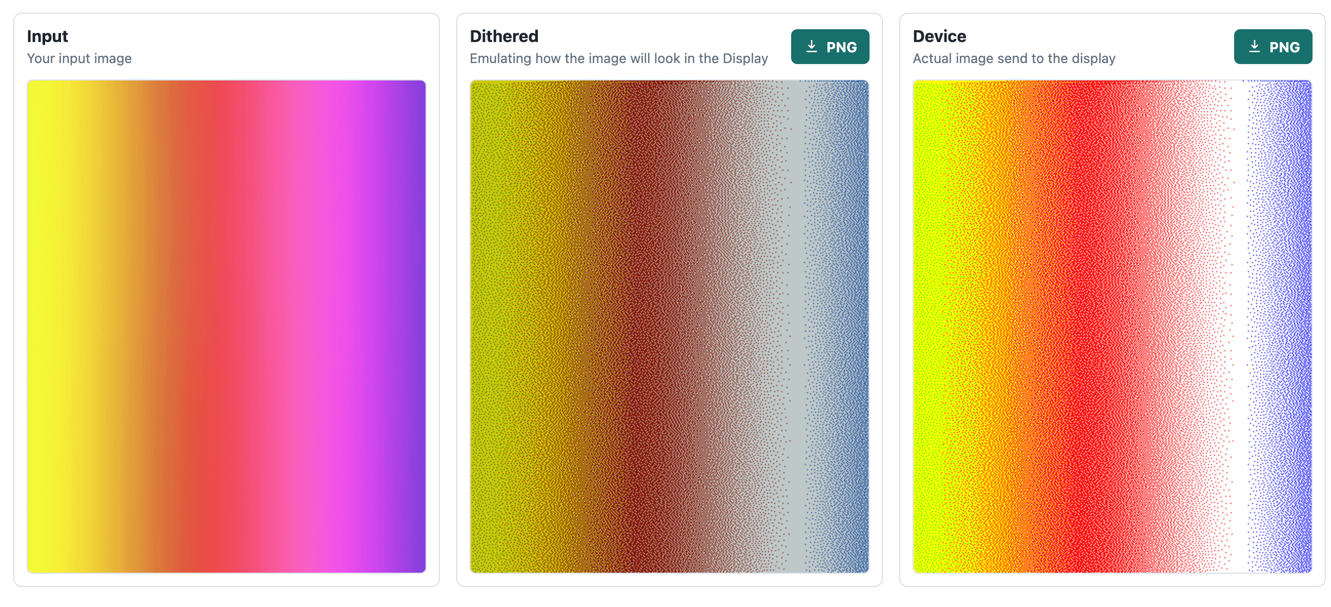 Dithering